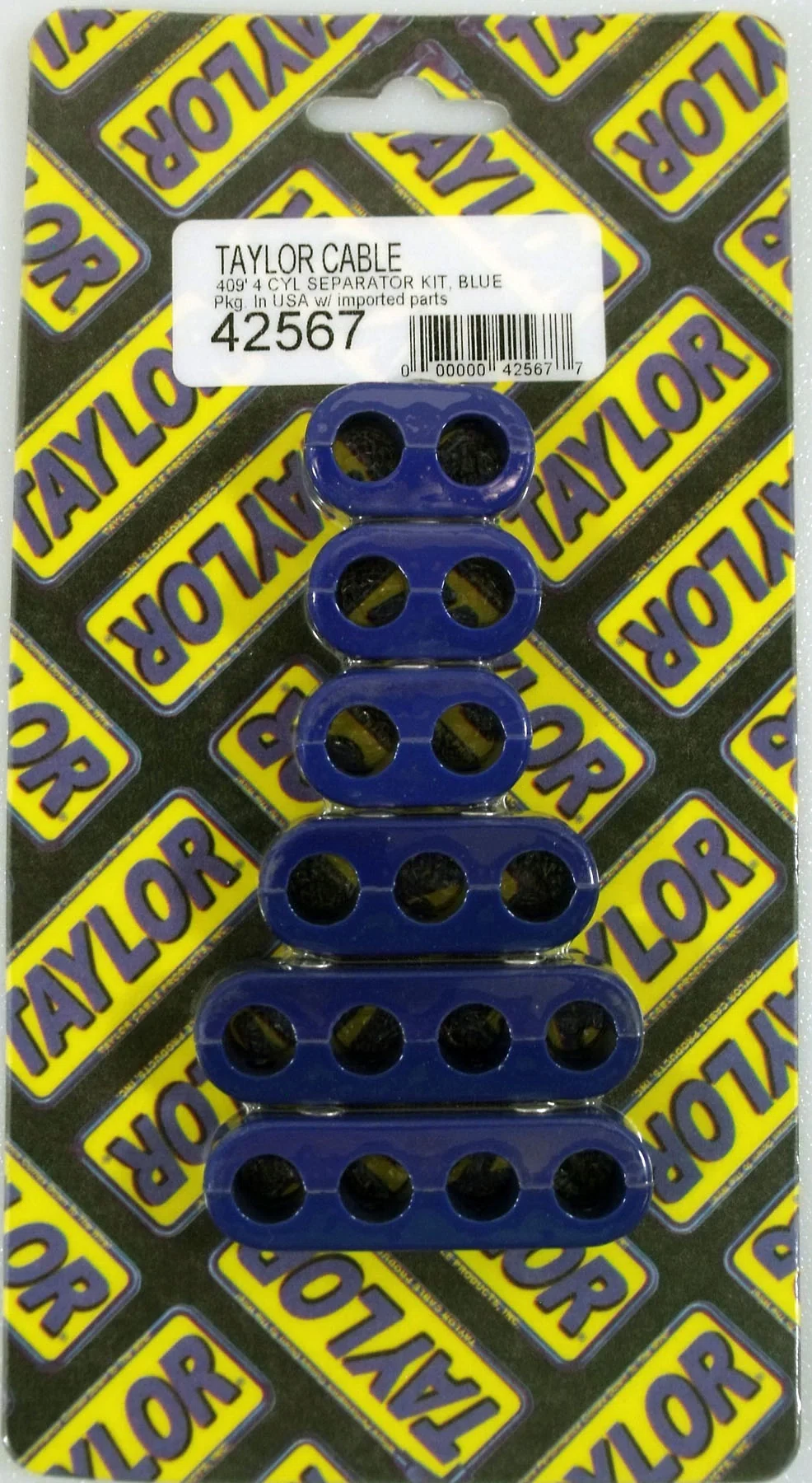 Spark Plug Wire Holder Universal 10.4mm Blue 42567